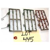 (3) Die Cast Spike Drag Harrow