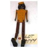 Folk Art Wooden Jig Doll