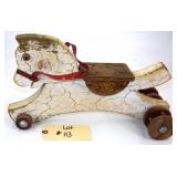 Towner Toys Rider Pony # 505 Wooden Ride-On Horse