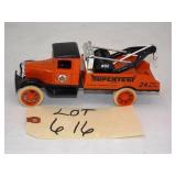Ertl 1931 Hawkeye Wrecker/Tow Truck "Supertest"