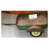 John Deere Pedal Tractor Cart with Fenders