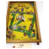 Poosh-M-Up Jr. 4-in-1 Baseball Pinball Game Board