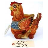 Fisher Price Katy Kackler Wood Pull Toy #140