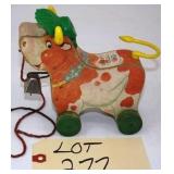 Fisher-Price Bossy Bell Pull Toy #656