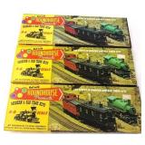 (3) Roundhouse HO Scale Train Car Kits
