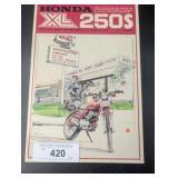 Honda XL250S Model Kit, Factory Sealed