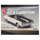 Factory Sealed AMT 1969 Plymouth GTX Convertible #
