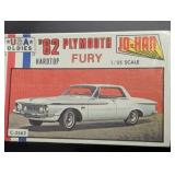 Factory Sealed Jo-Han ï¿½62 Plymouth Fury Model, C-3