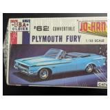 Factory Sealed Jo-Han ï¿½62 Plymouth Fury Convertibl