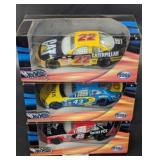 3 Hot Wheels 2001 NASCAR Die Cast Models