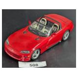 1/18 scale 1992 Dodge Viper Die Cast Car