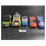 (5) Die-Cast Model Cars