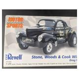 Revell Willys Drag Racer Kit 85-2052, NOT Factory