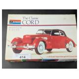 Monogram 8204 Classic Cord Model Kit, NOT Factory