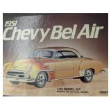 1951 Chevy Bel Air Model Kit #6607, NOT Factory Se