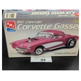 AMT 6355 1957 Corvette Gasser NOT Factory Sealed