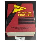 MoPar Masterparts Award Drink Glass Set
