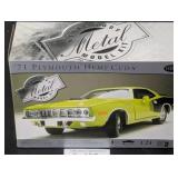 Testors 71 Plymouth Hemi Cuda Model Kit # 198 Meta