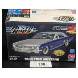 Factory Sealed 1966 Ford Mustang Model Kit 38500-1