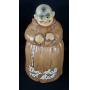 1960 Ceramic Twin Winton Monk Cookie Jar