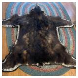 Bearskin rug