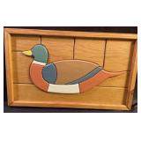 Wooden duck picture