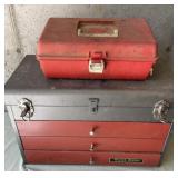 2 toolboxes and contents