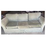 Matching couch and chair with ottoman