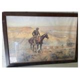 Cowboy print by C.M. Russell