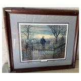 "The Final Visitï¿½ civil war print