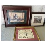 3 miscellaneous prints
