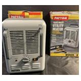2 Patton 1500 watt heaters