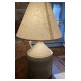 Crock lamp