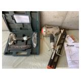 2 pneumatic nail guns