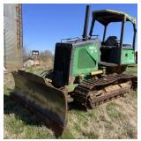 John Deere 450 J crawler dozer