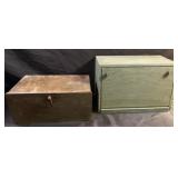 Vintage breadboxes