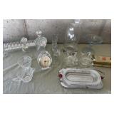Miscellaneous glassware