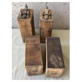 Antique ford model T wooden ignition coils