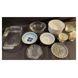 Miscellaneous glassware
