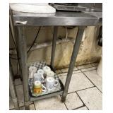 Stainless steel table