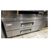 Avantco 2 drawer refrigerated table