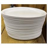 Lot of restaurant grade plates