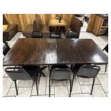 Table and 8 chairs