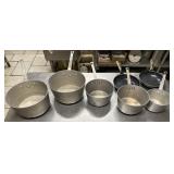 Aluminum pots and nonstick skillets