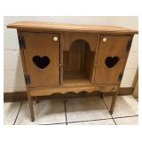 Wooden side table