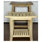 (2) Wood Stools