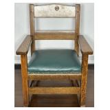 1910-1930s Mission Style Child Rocking Chair