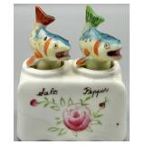 1950s Nodder Salt and Pepper Shakers
