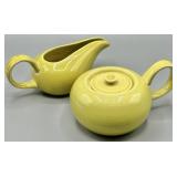 MCM Russel Wright Sugar & Creamer Set - Chartruese