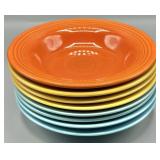 (8) Fiestaware 8.25in Soup Bowls